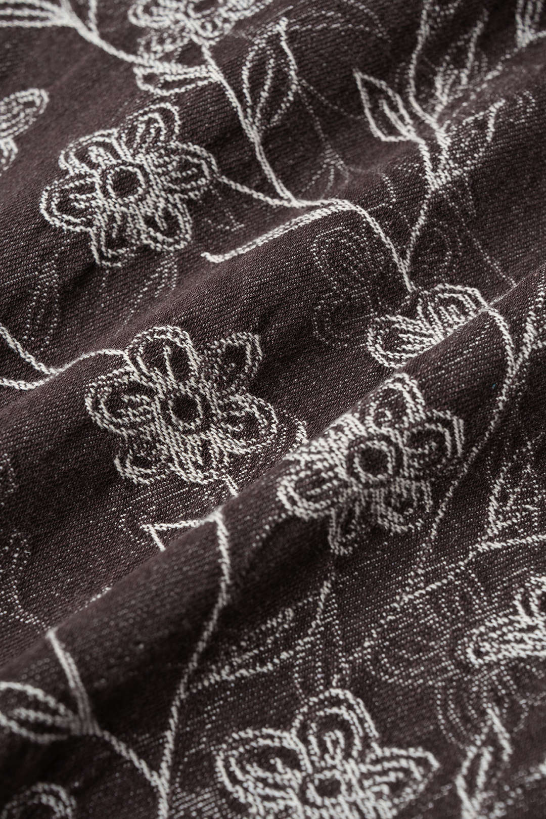 Bloemenprint jeans met zakken en ballonmodel