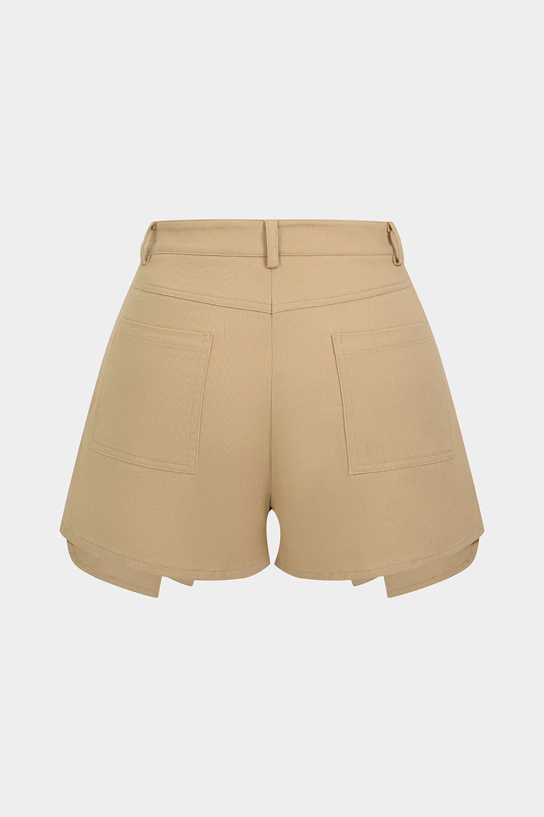 Short met knoopjes en zakken