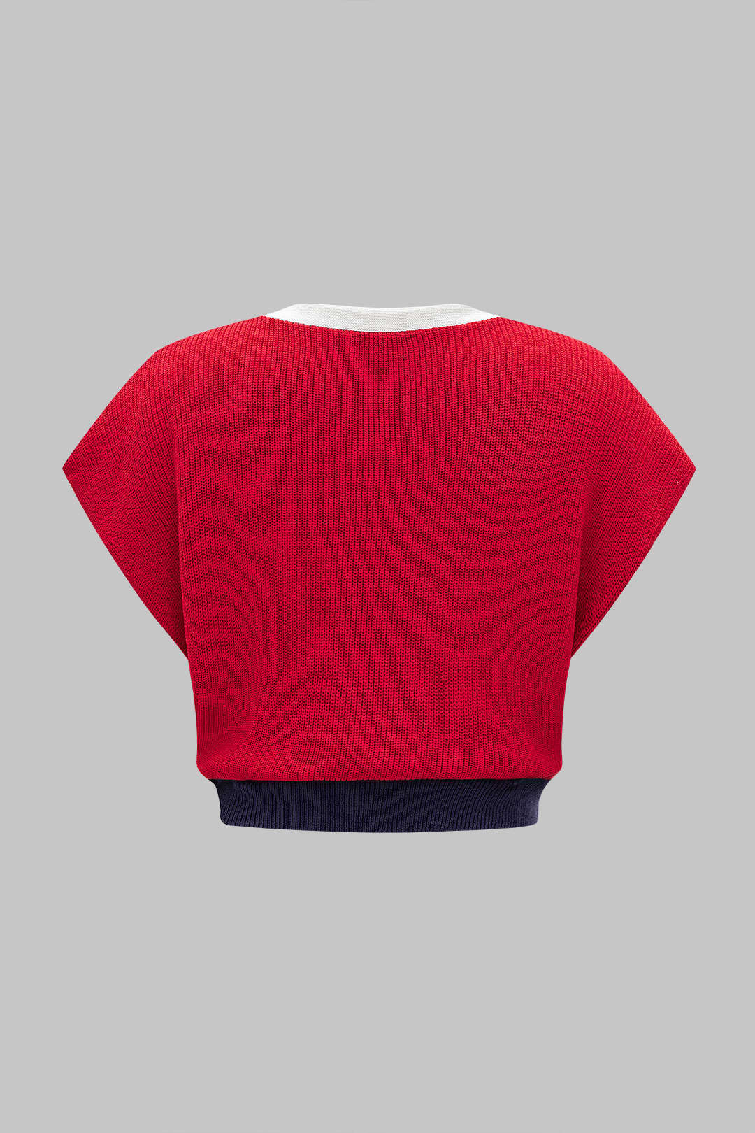 Lena - Gebreide tanktop met knoopjes