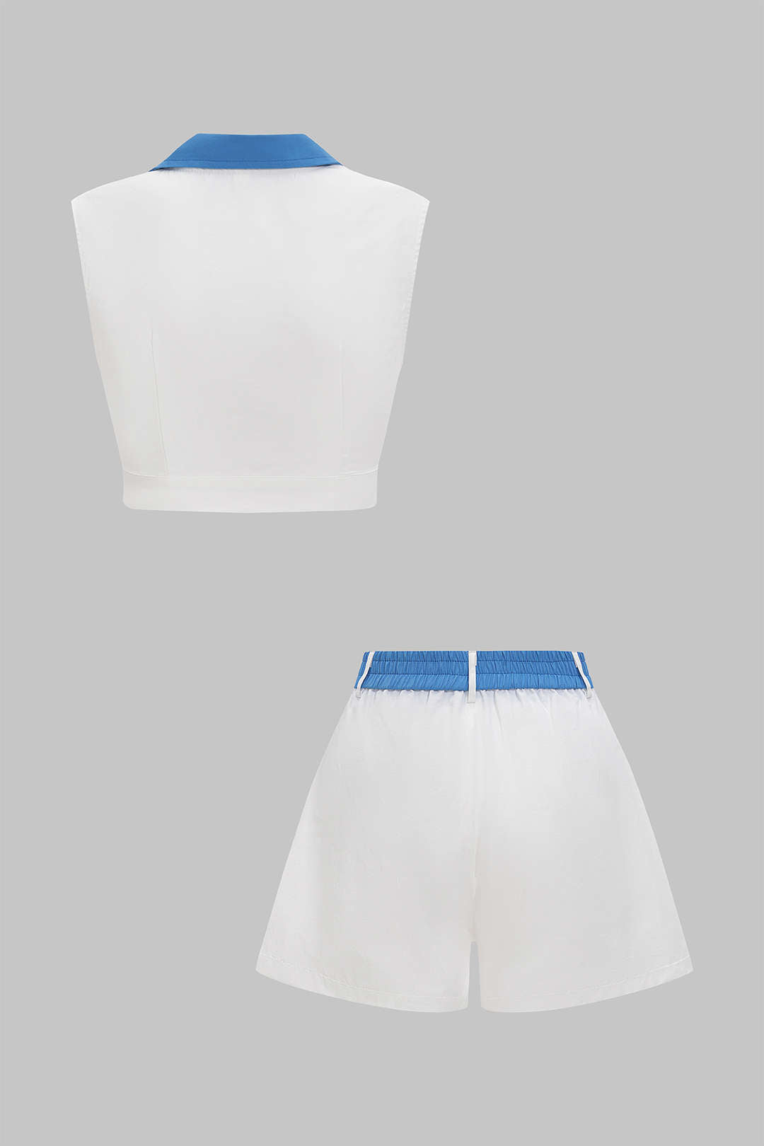 Patchwork set met tanktop en short
