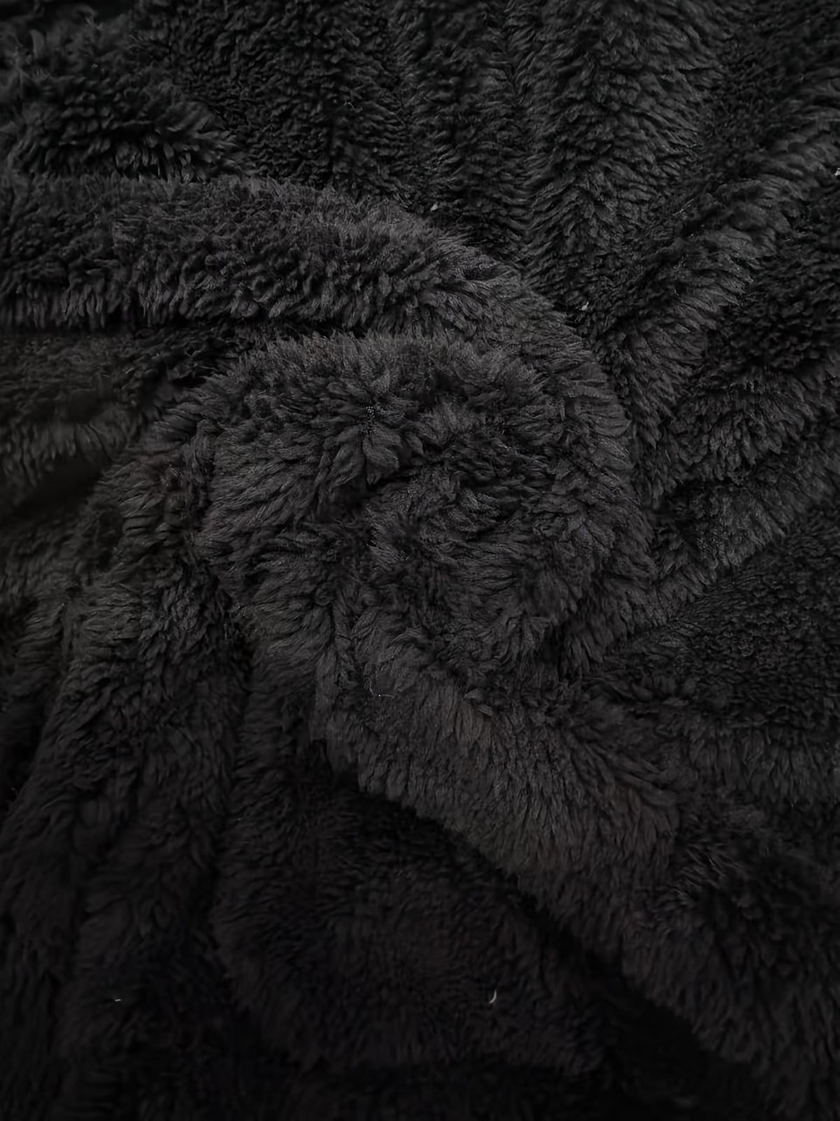 Fleece Jacket with Hood and Zipper
