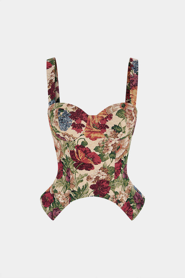 Lena - Jacquard top