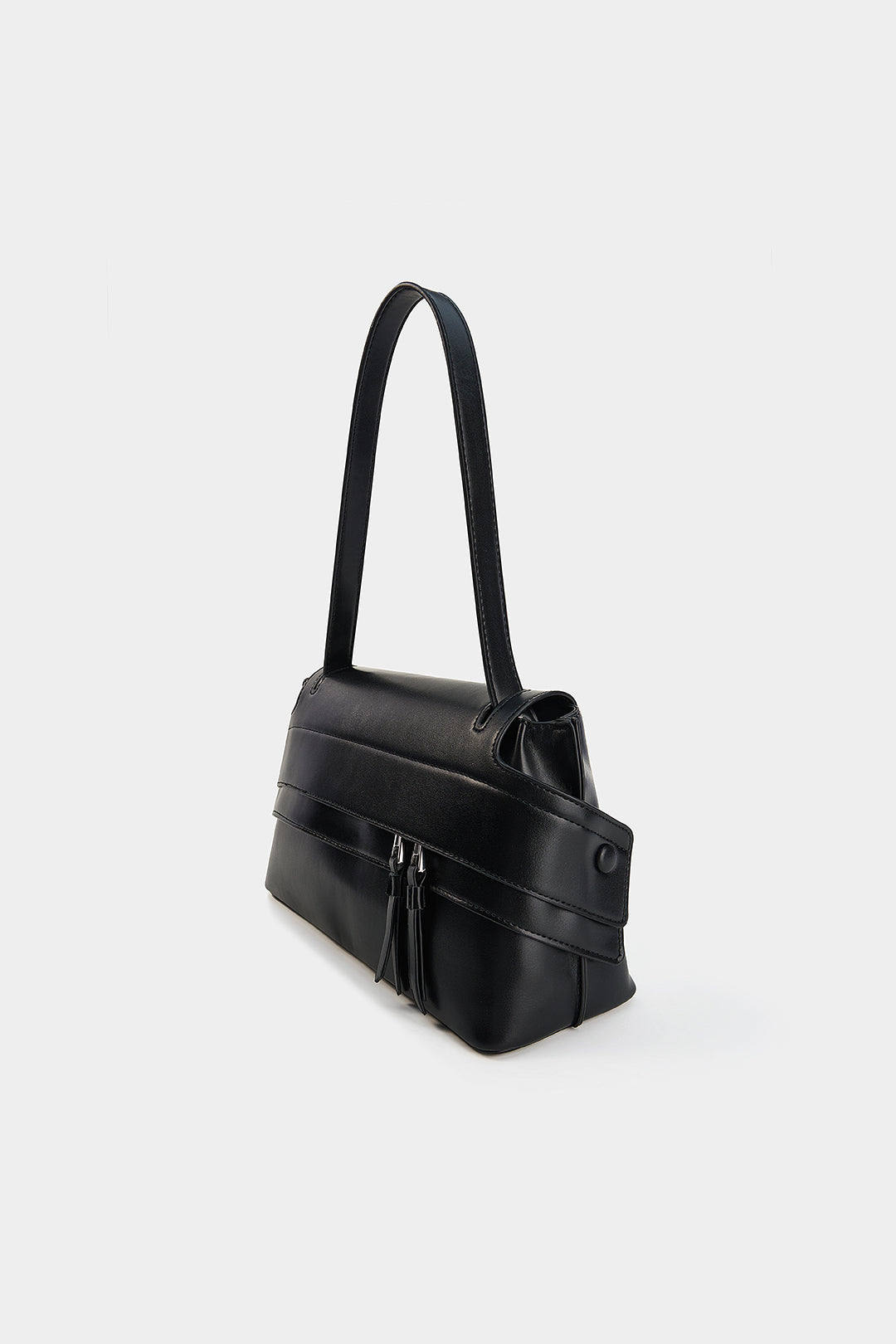 Isa - Leren-look shopper