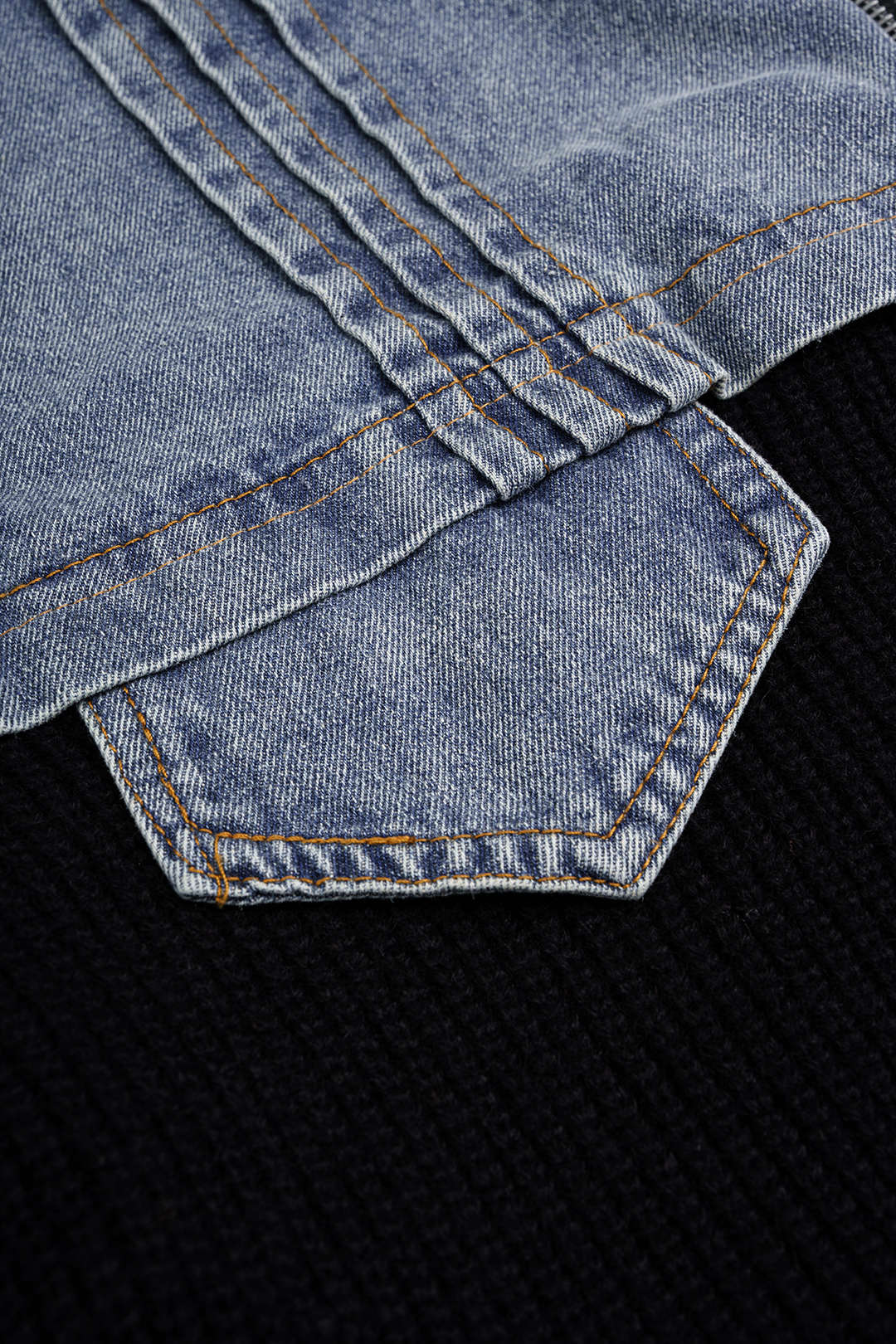 Chloé - Denim patchwork jasje