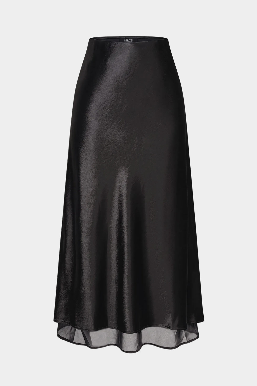 Yara - Satijnen patchwork rok