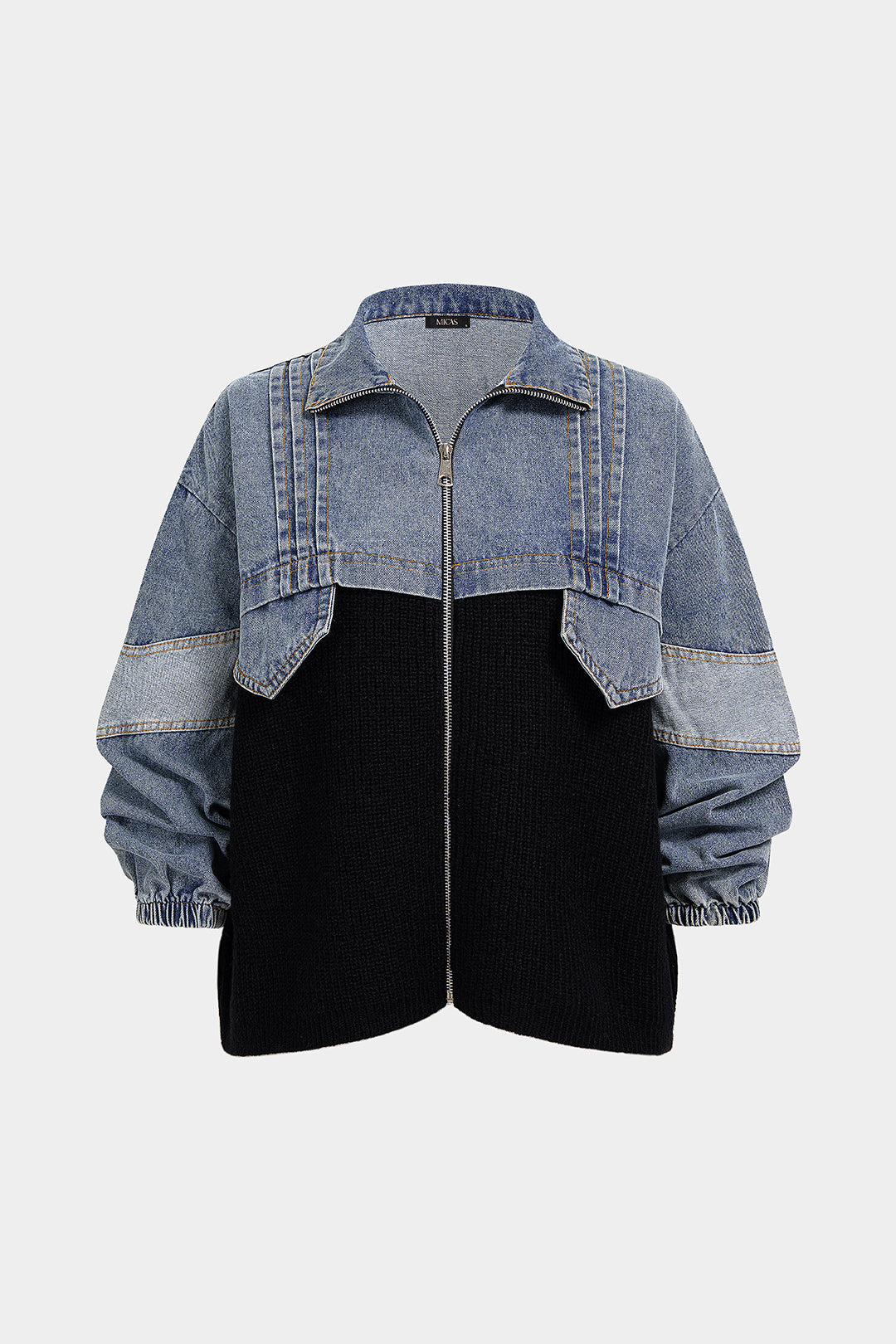 Chloé - Denim patchwork jasje