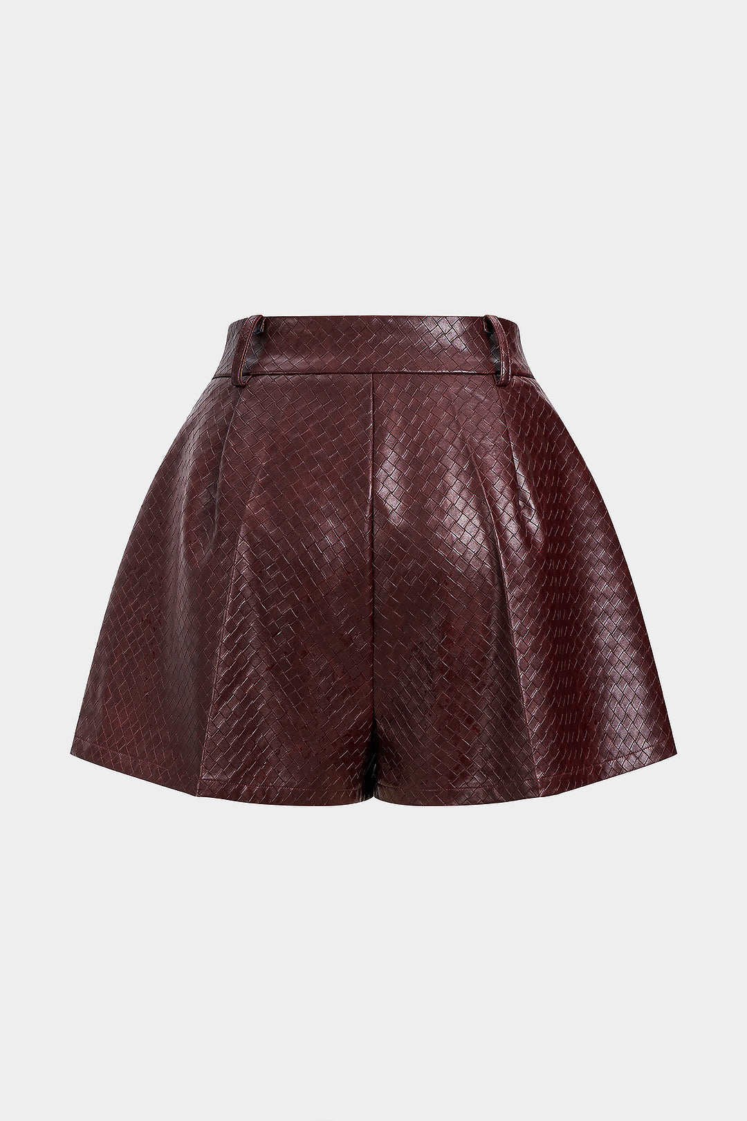Quinn - Leren-look short