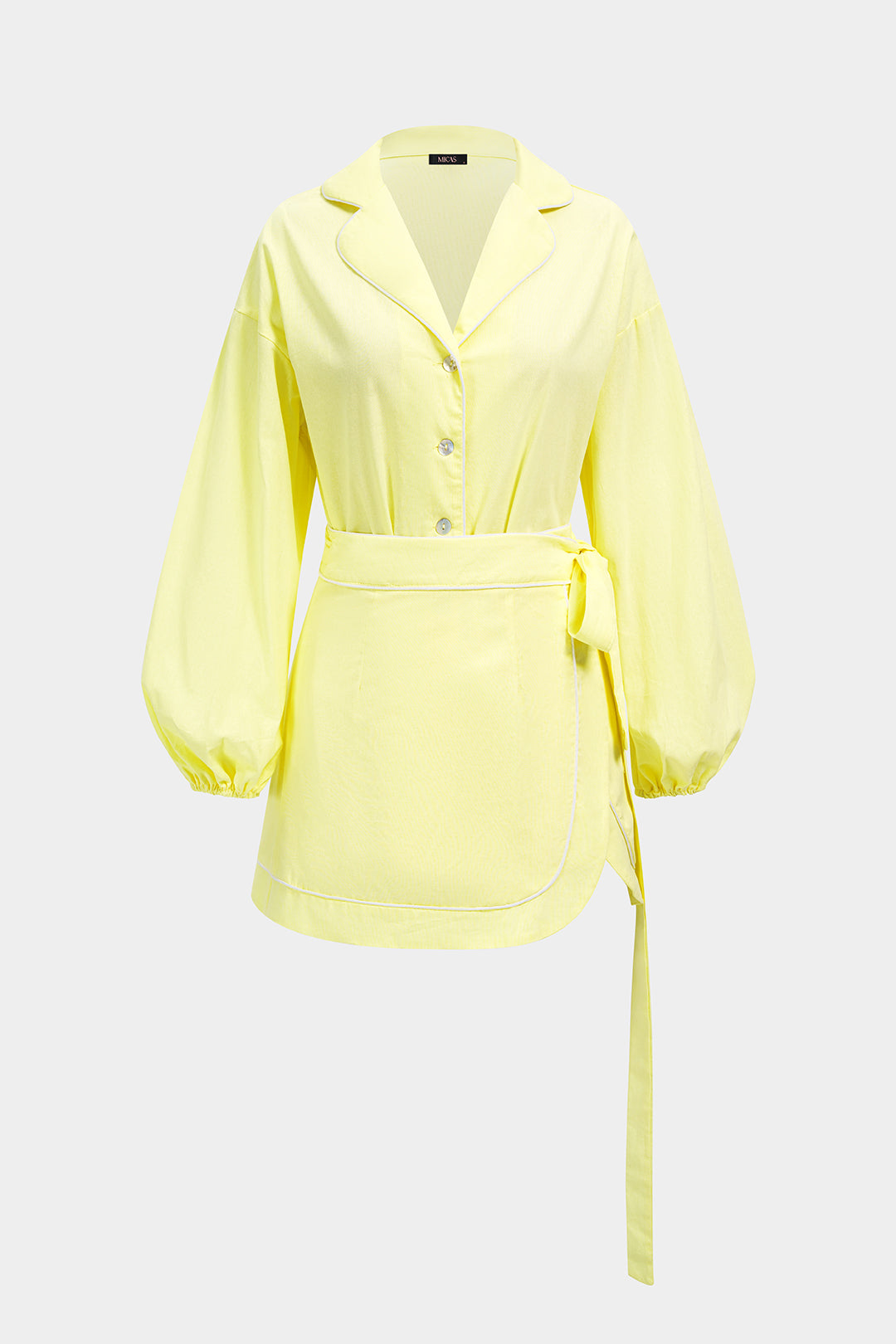 Set met blouse en minirok