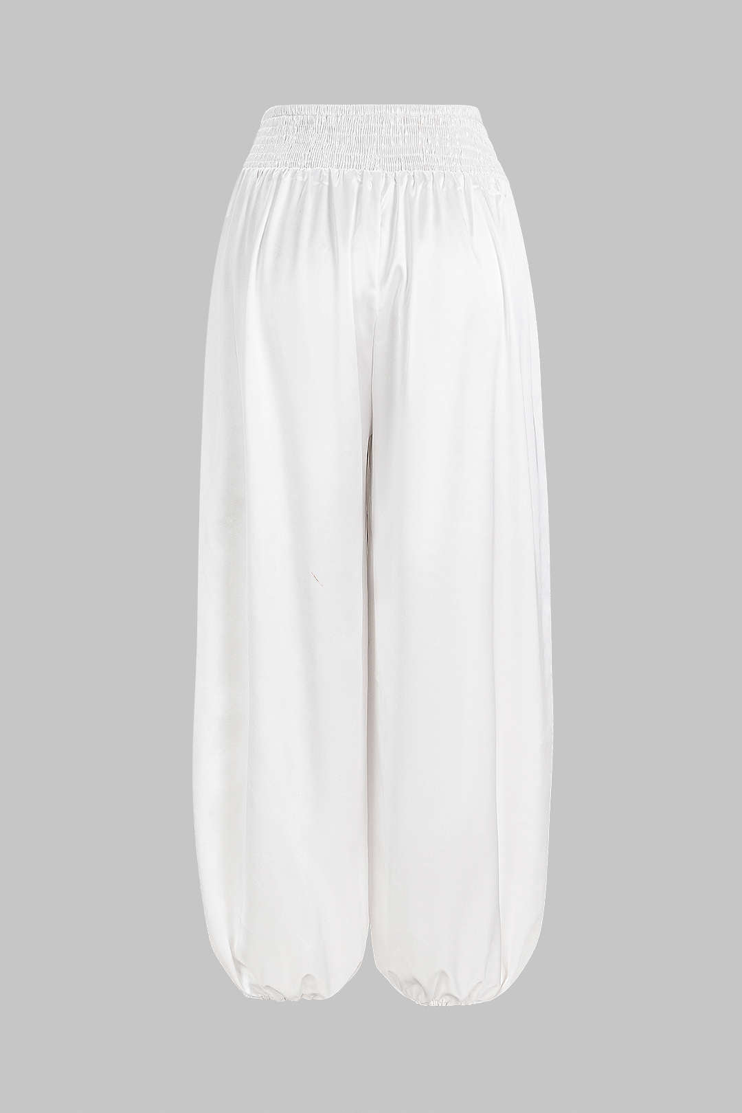 Broek met smokwerk, zakken en ballonmodel
