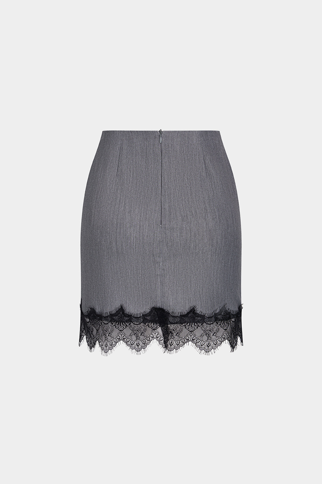 Becca - Patchwork minirok met kant