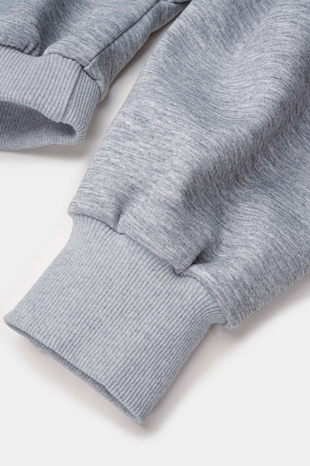 Effen sweater met één schouder
