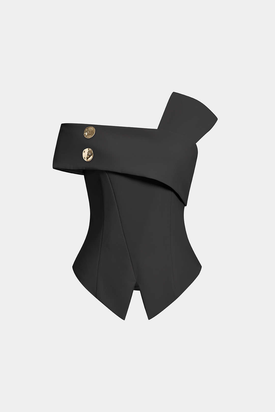 Asymmetrische tanktop met één schouder