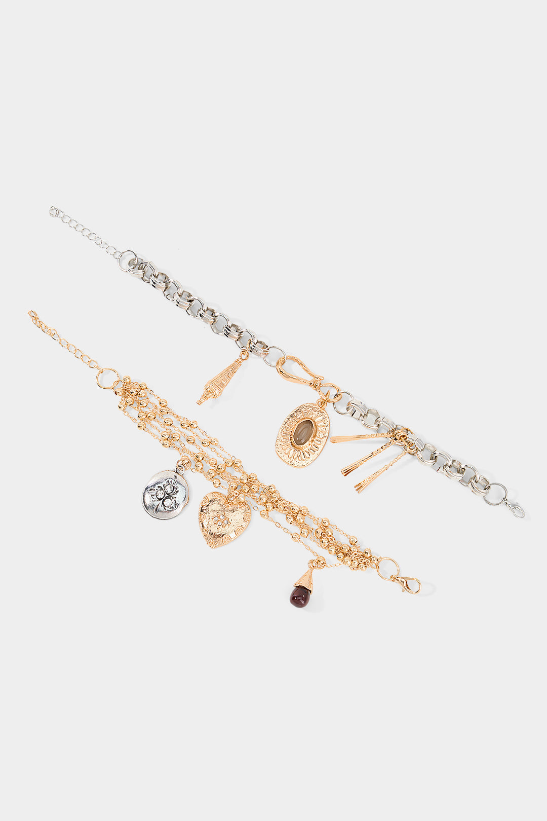 Geometrische armbanden met strass