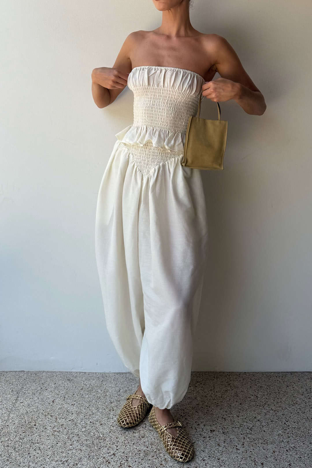 Bo - Set met strapless top en broek