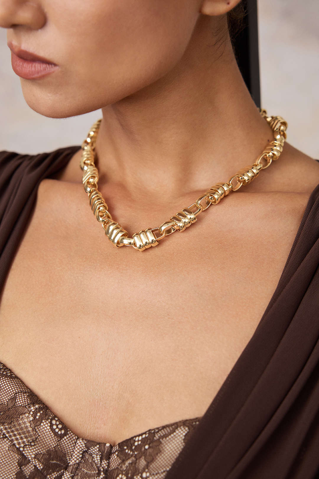 Gaia - Ketting met kettingdetail