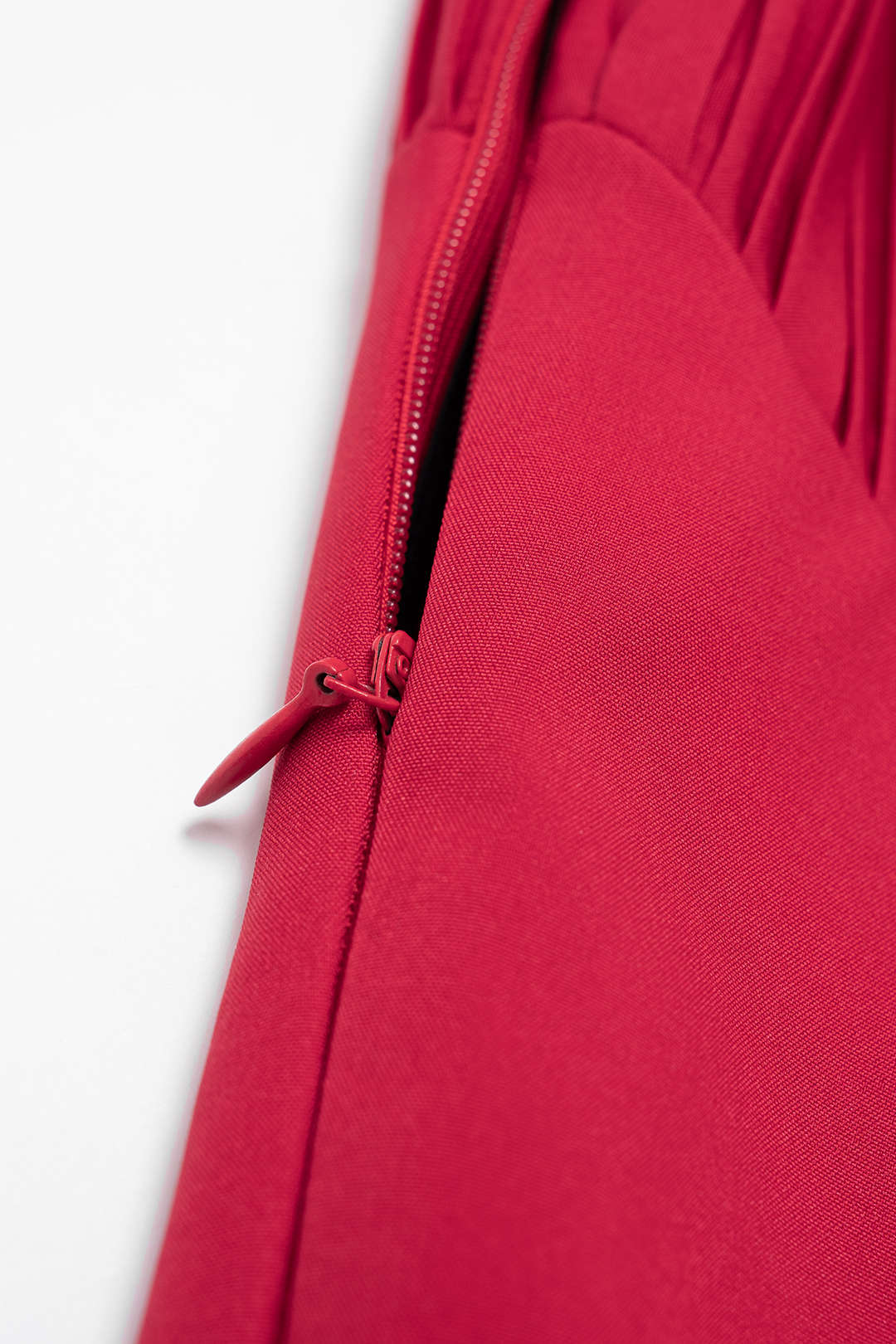 Quinn - Asymmetrische rok met ruches en hoge taille