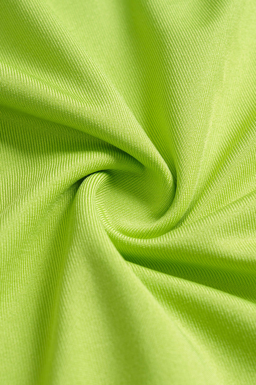 Mouwloze midijurk met V-hals, open rug en gedraaid detail
