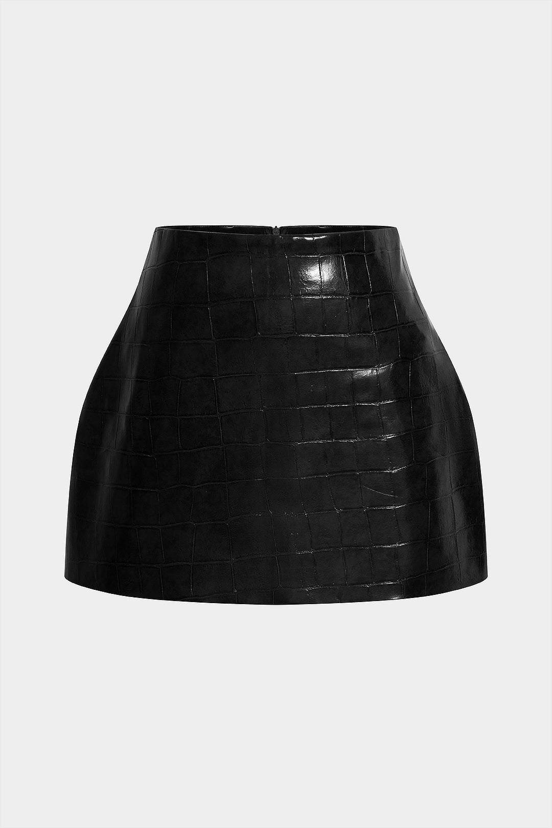 Lina - Leren-look rok