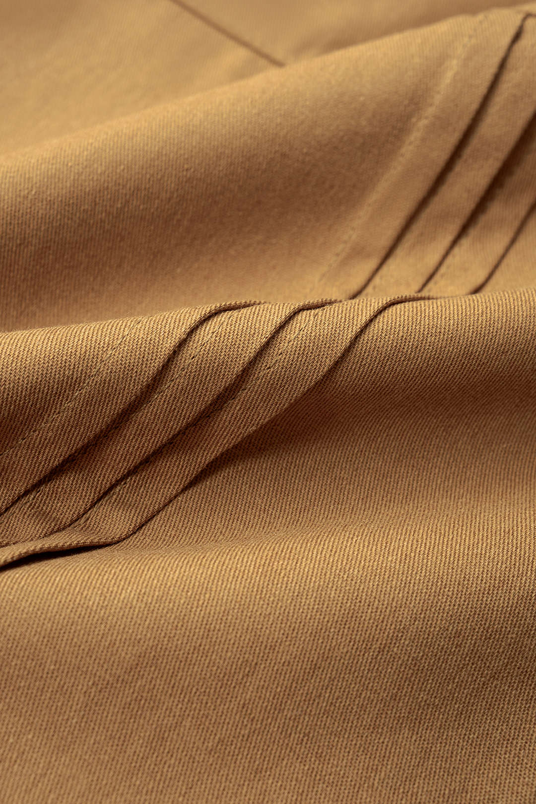 Mila - Geplooide broek met wijde pijpen