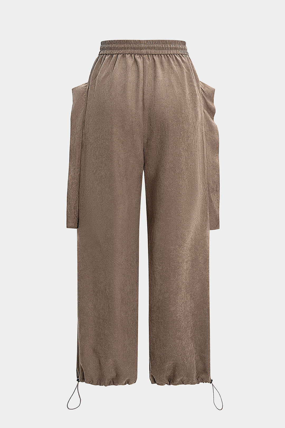 Broek met smokwerk, trekkoord en ballonmodel