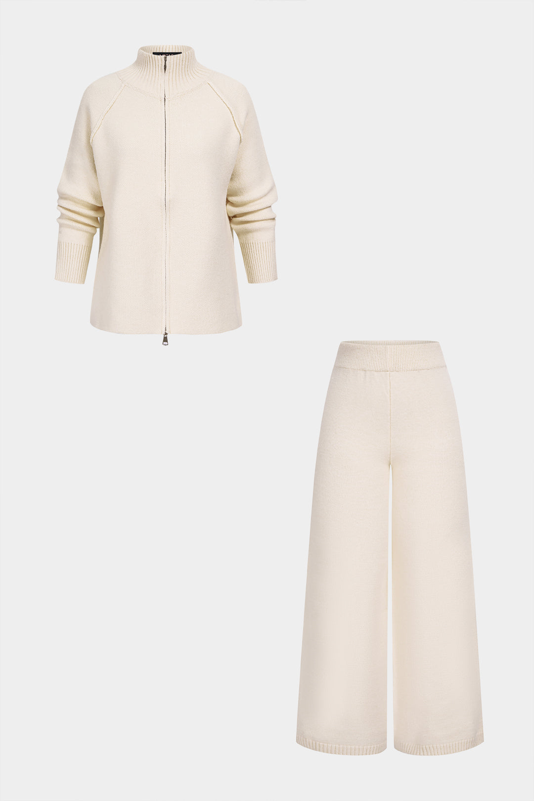 Luna - Gebreide set met vest en broek