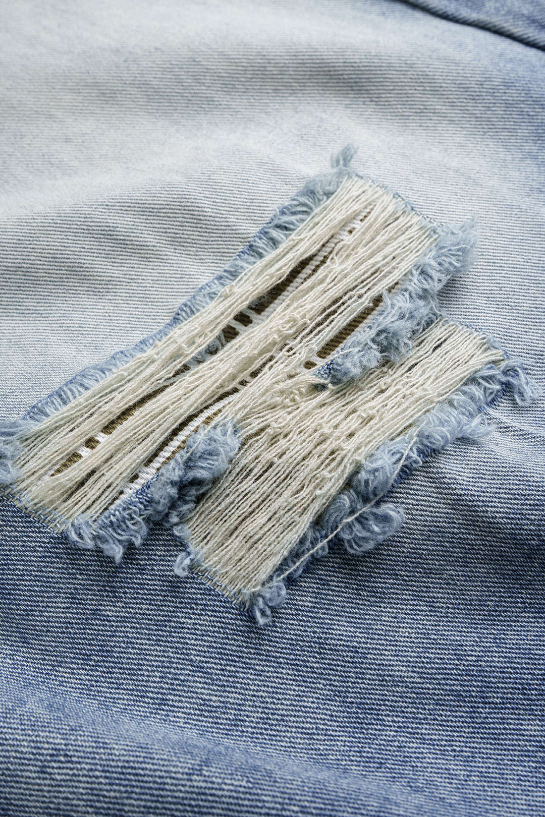 Geruite jeans met wijde pijpen