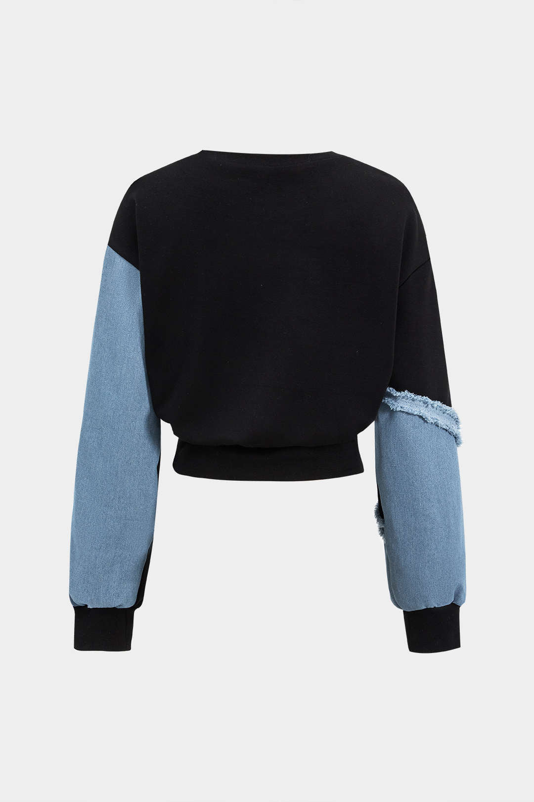 Denim set met top en pantalon