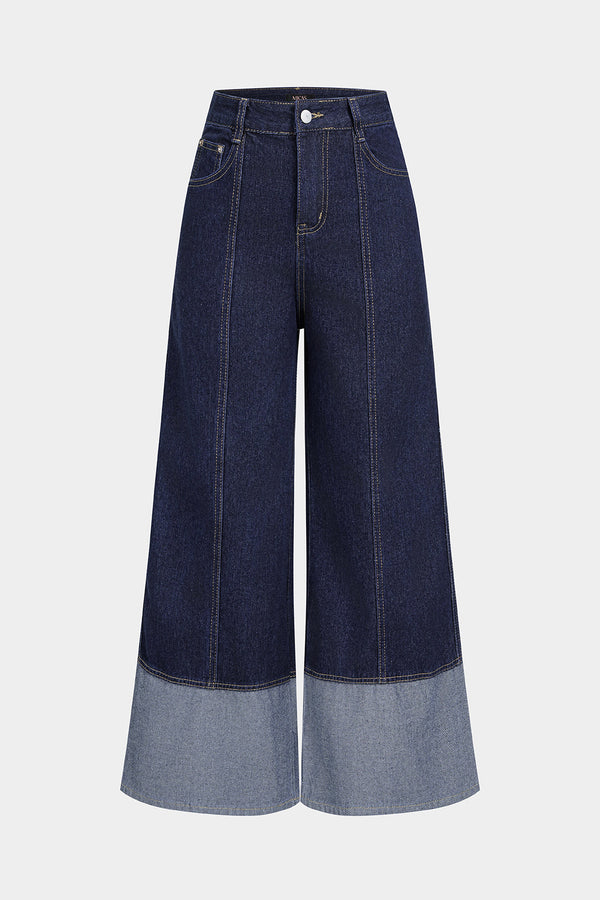 Livia - Jeans met wijde pijpen