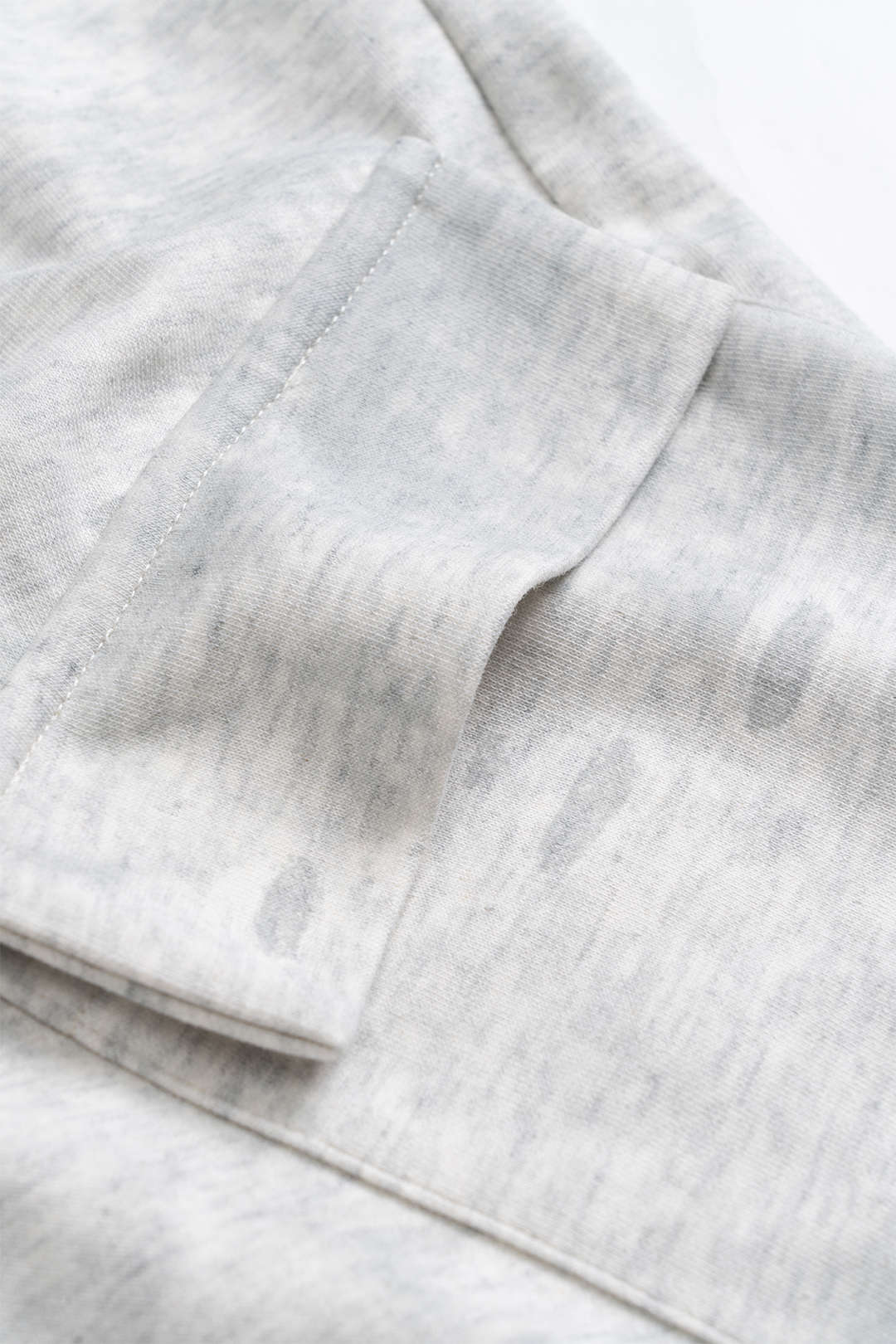 Verwassen short met strik en hoge taille