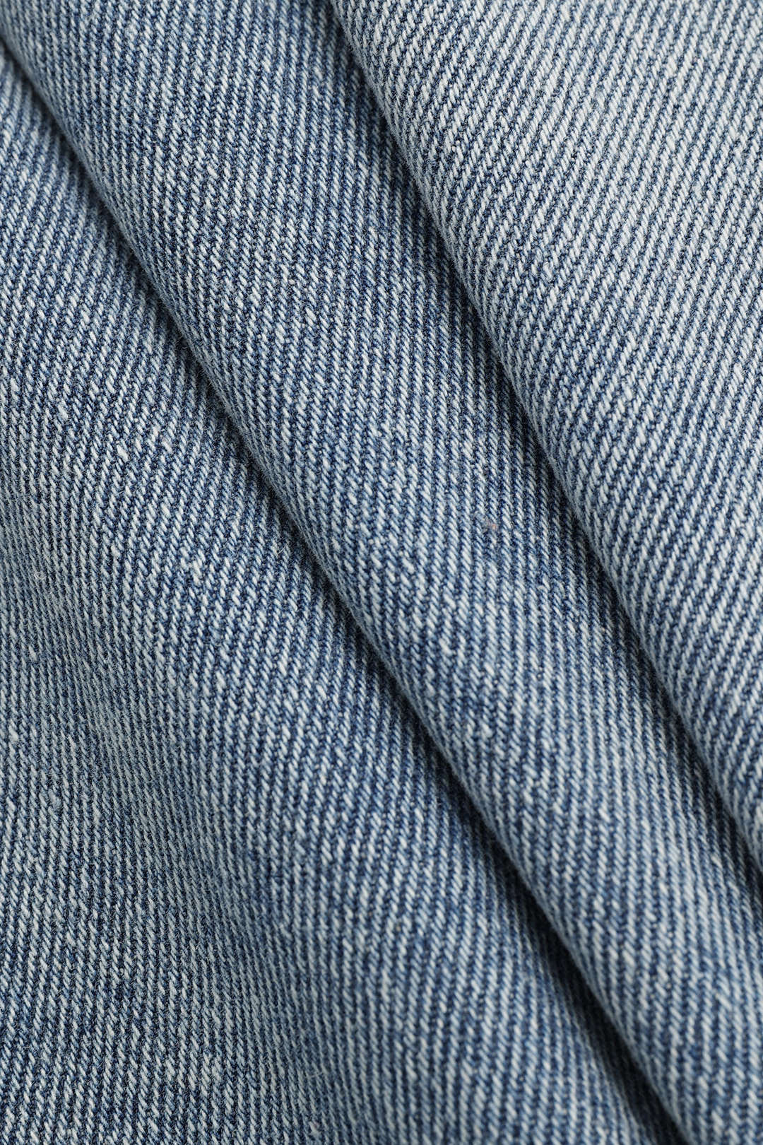 Jeans met rits, hoge taille en rechte pijp