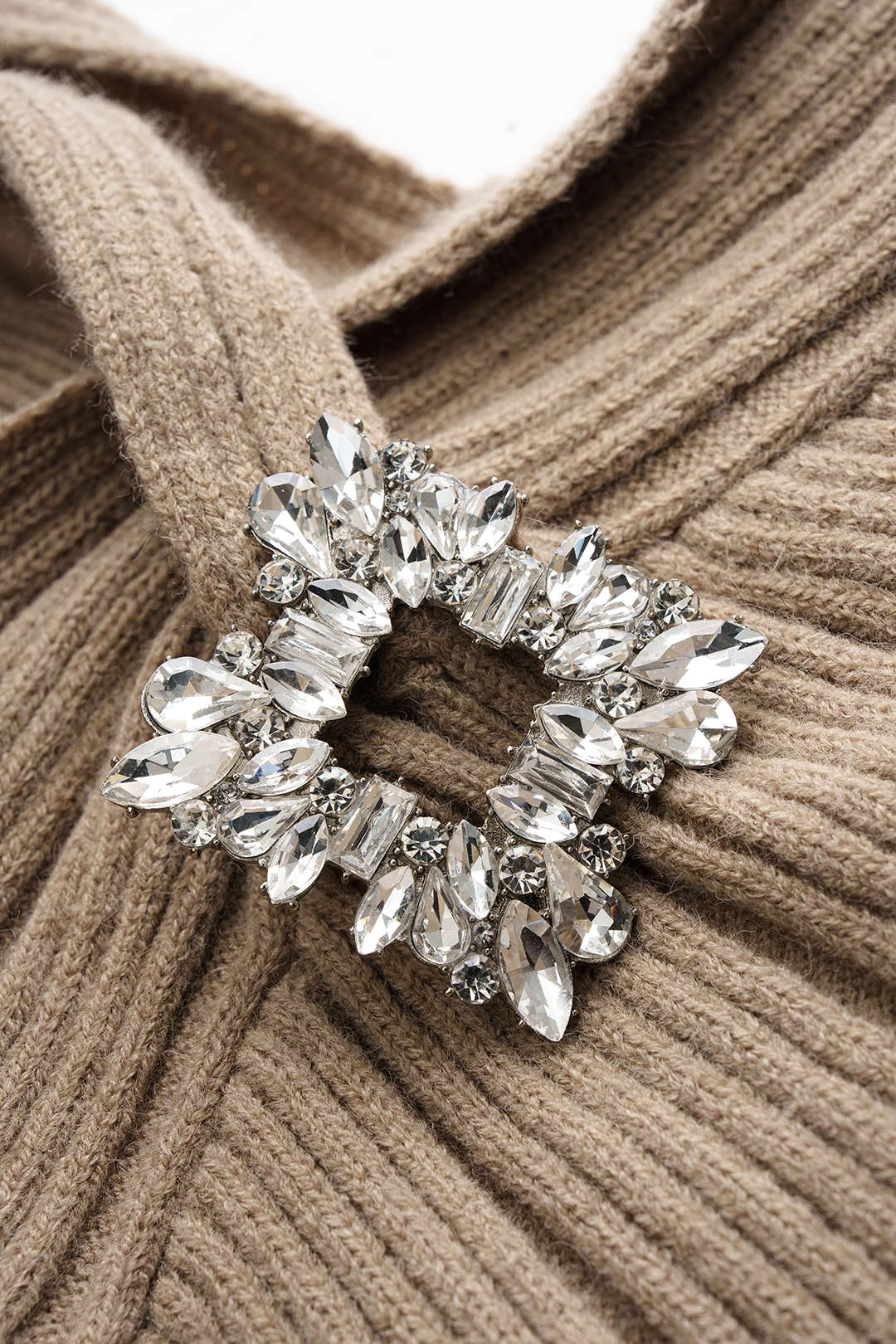 Clara - Gebreide set met top en vest