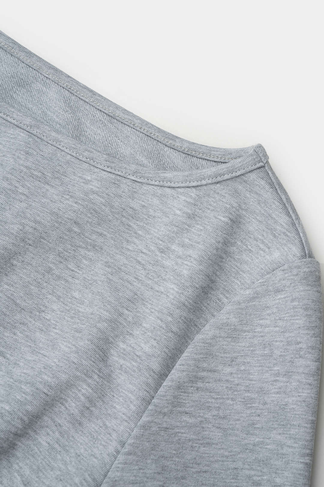 Effen sweater met lange mouwen