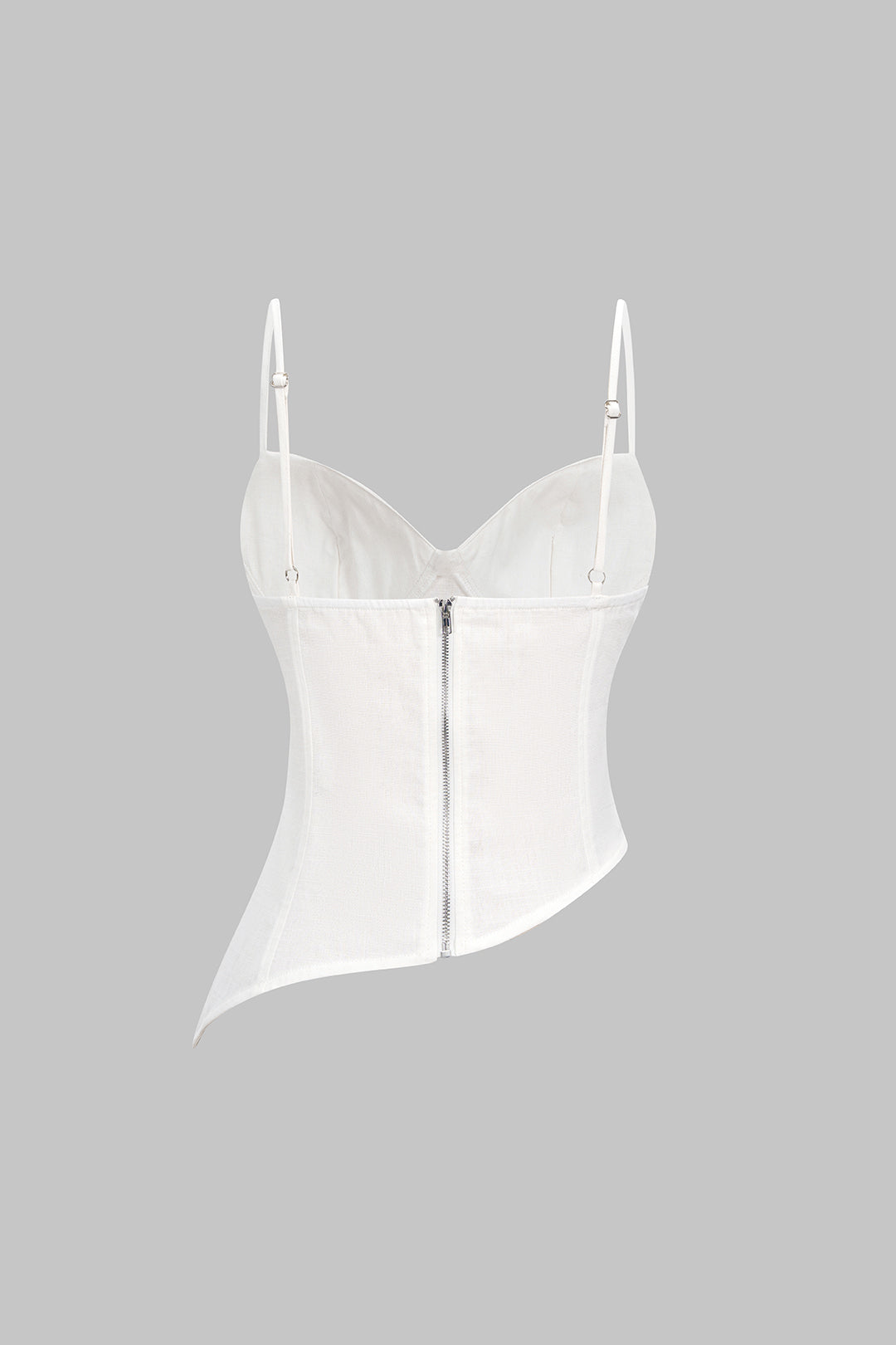 Linnen asymmetrische top