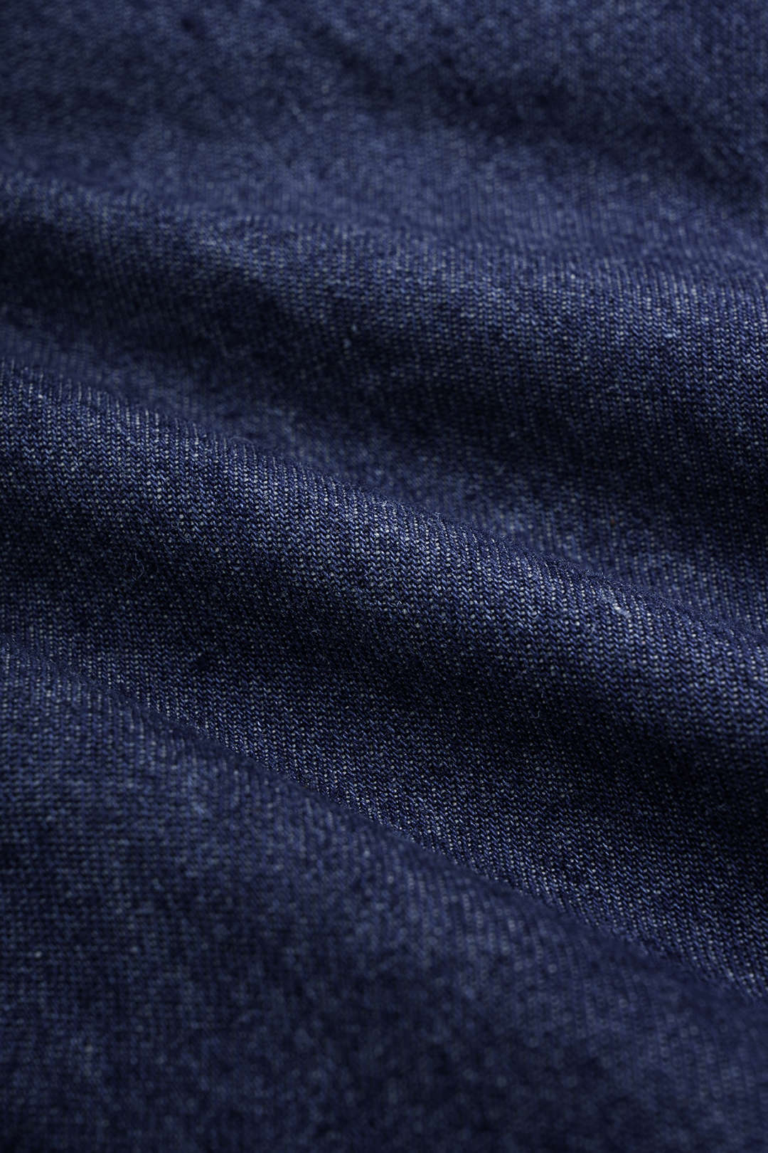 Lieke - Denim blouse met riem en lange mouwen