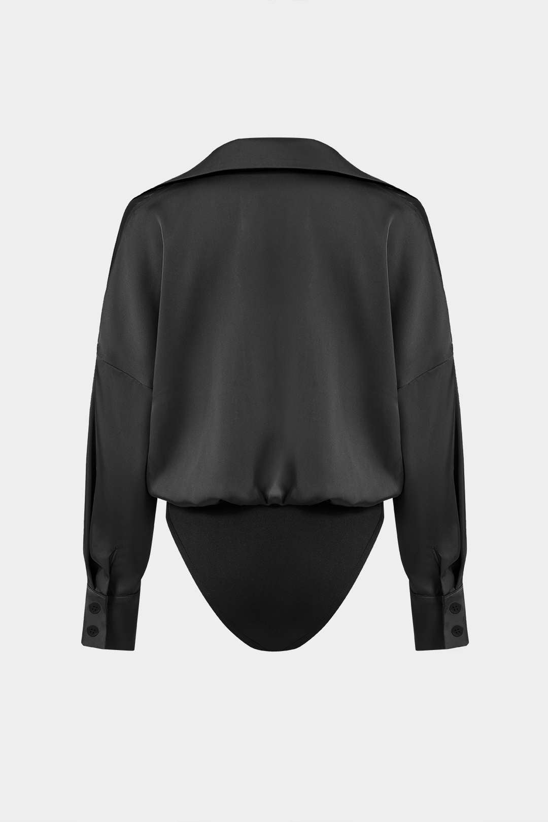 Patchwork satijnen body
