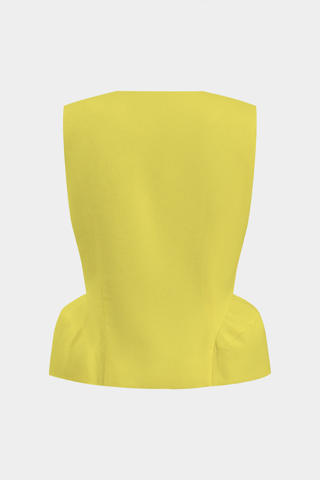 Linnen metallic tanktop met knoopjes