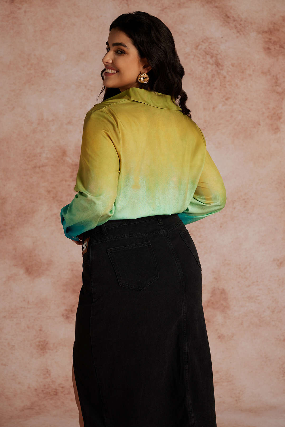 Blouse met lange mouwen