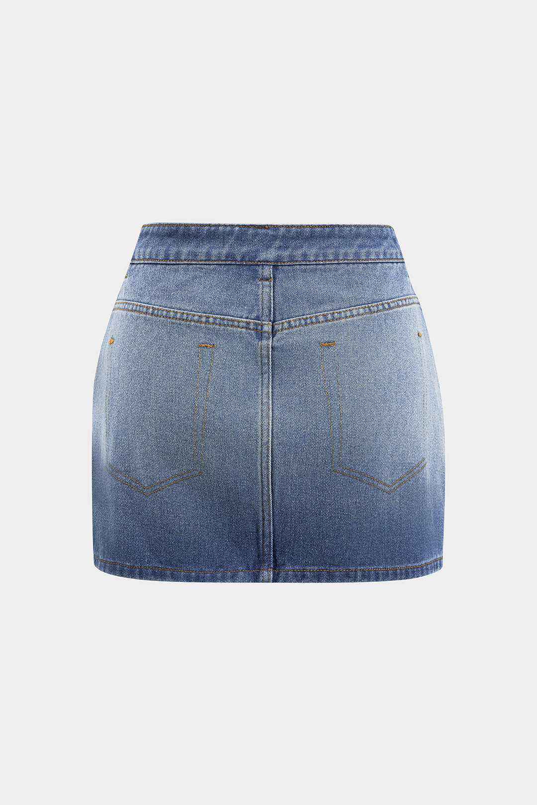 Esmee - Denim minirok met zakken