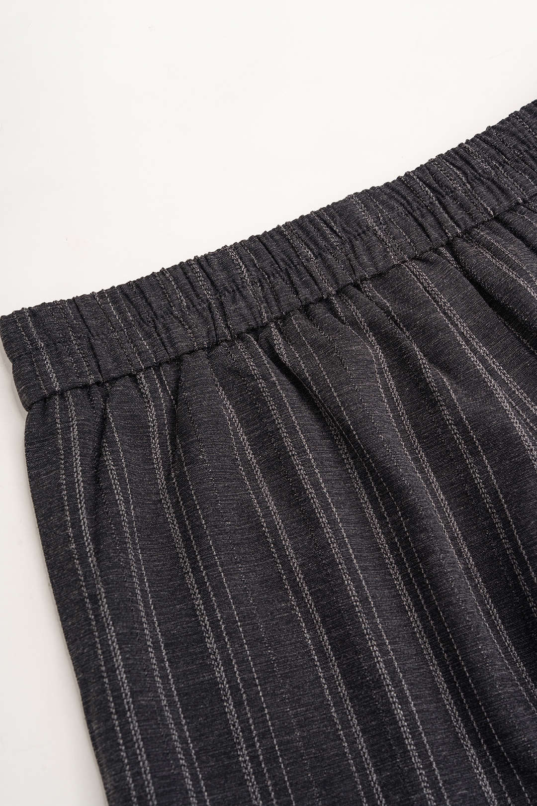 Gestreepte broek met strik
