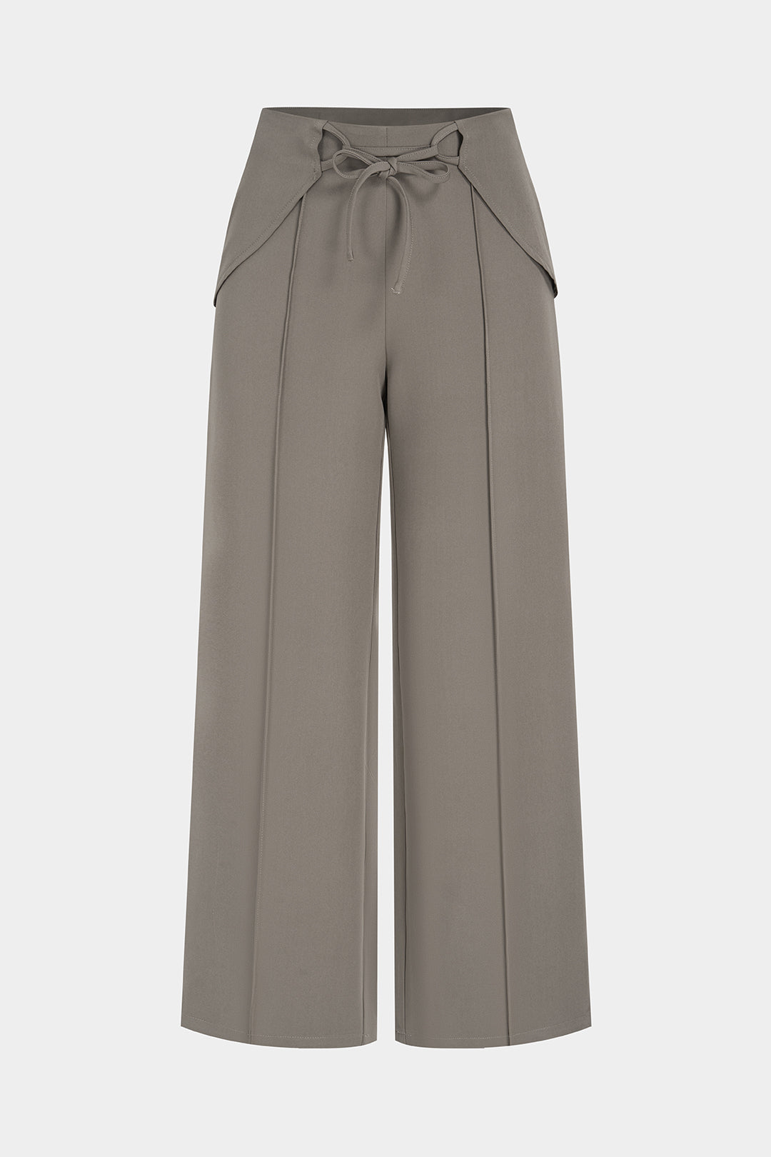 Luna - Broek met strik en wijde pijpen