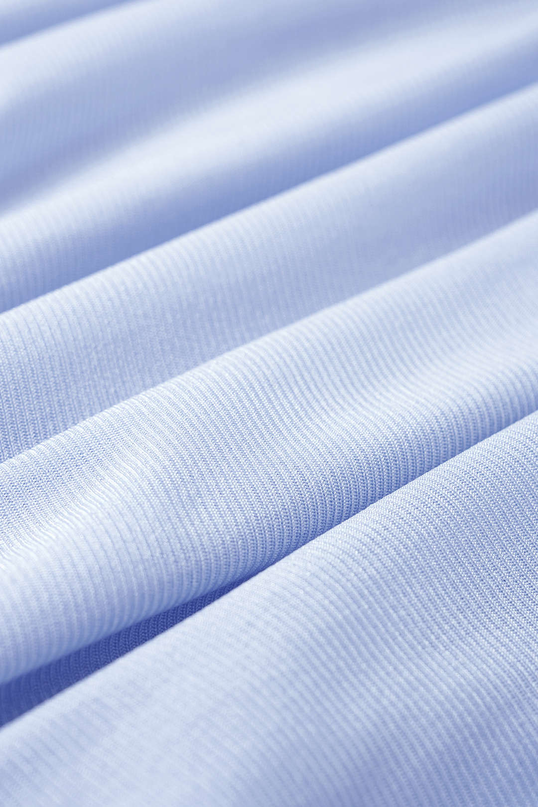 T-shirt met opstaande kraag, ruches en rits