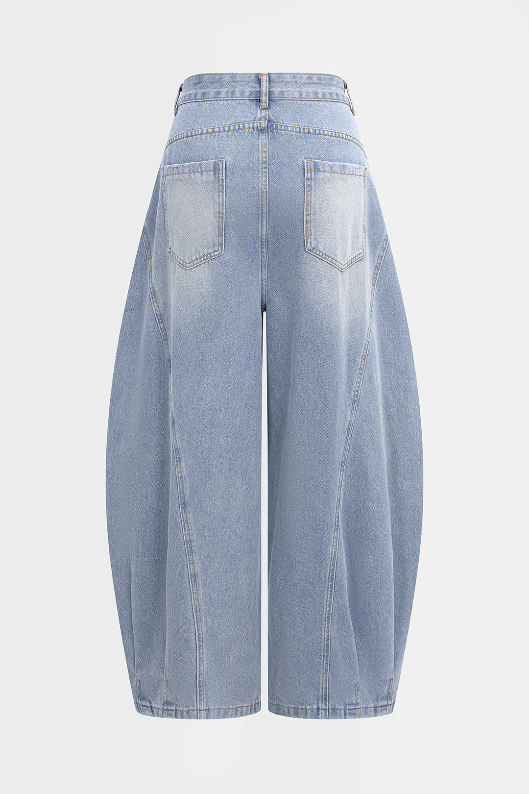 Zoë - Ripped jeans met wijde pijpen