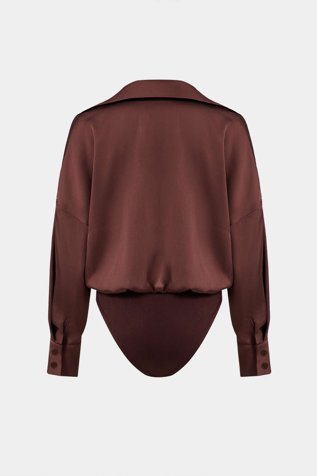 Patchwork satijnen body