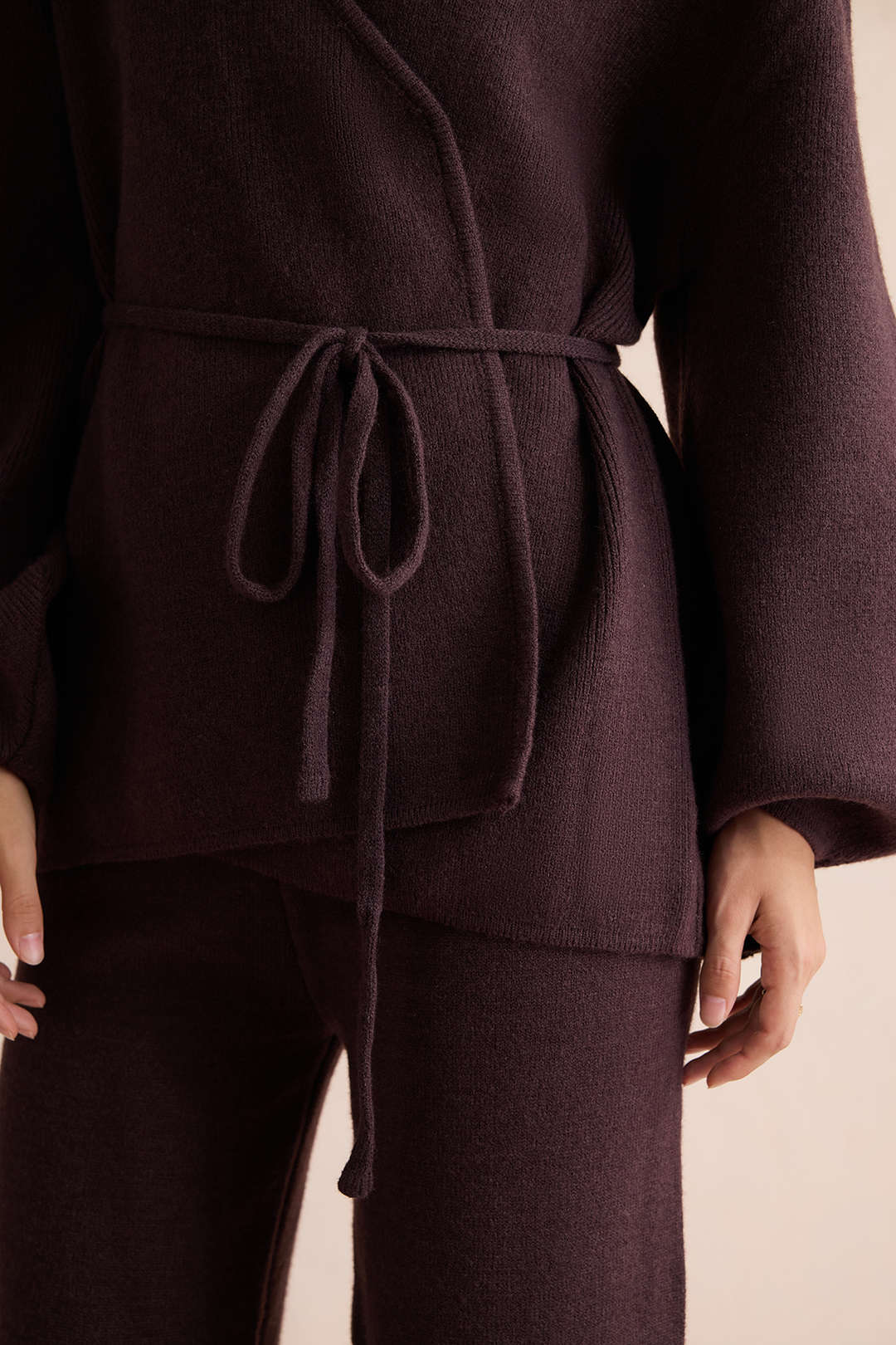Selin - Gebreide set met top en broek