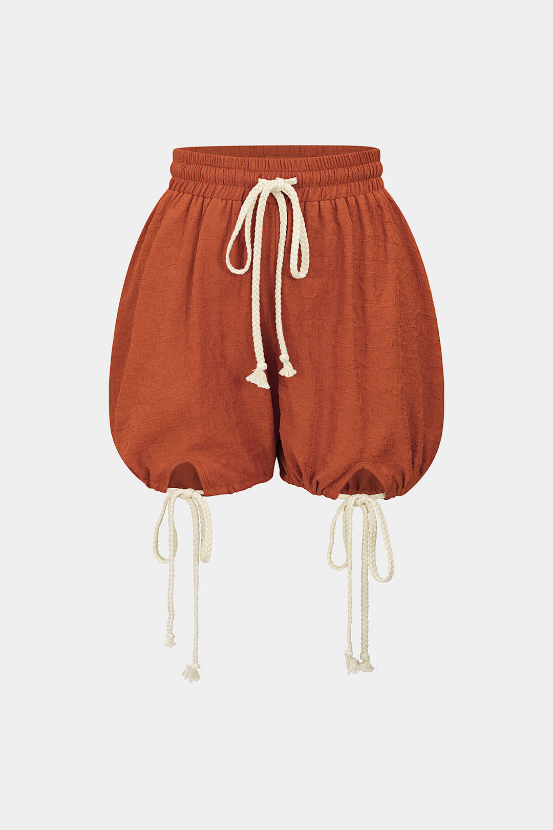 Short met trekkoord en strik