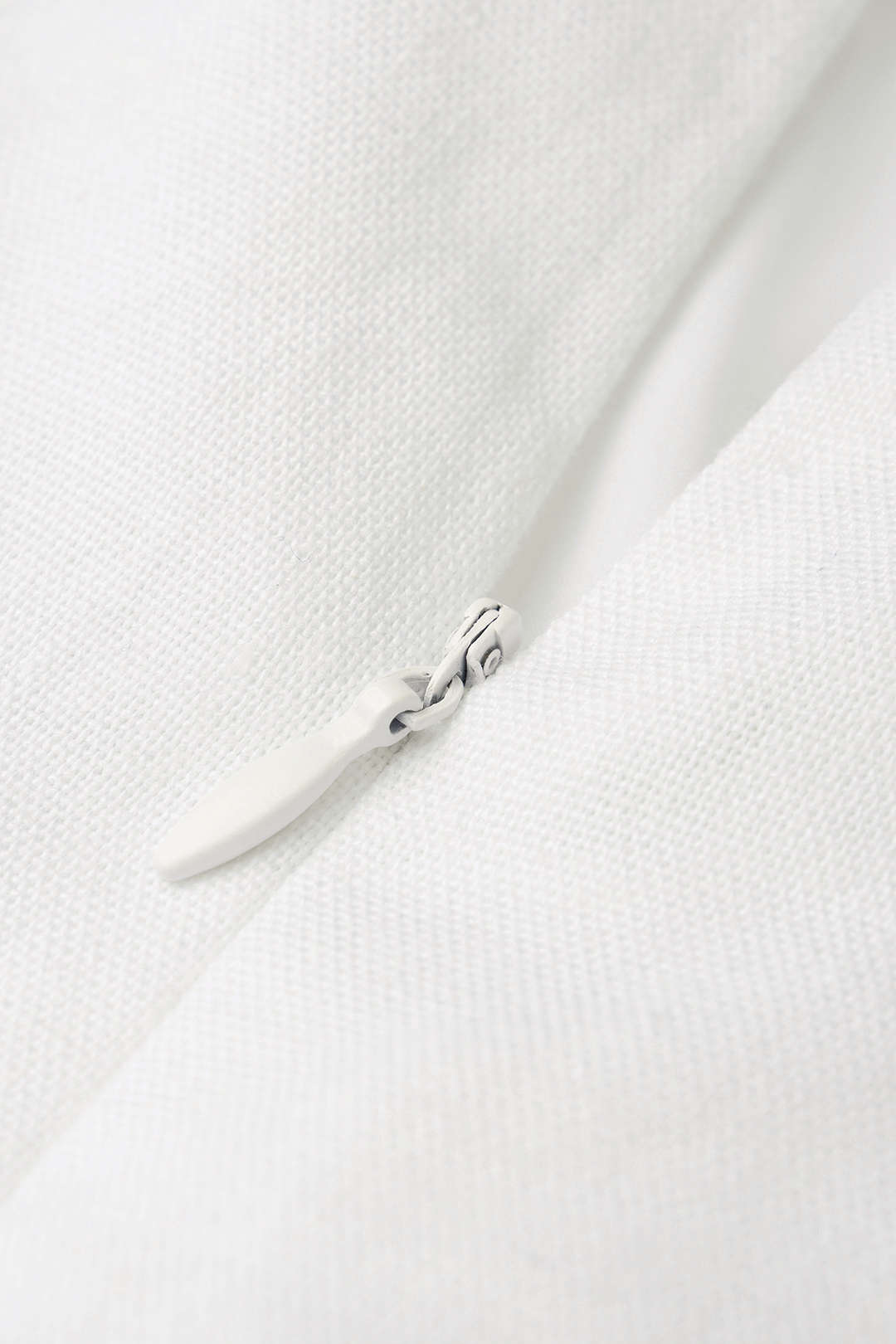 Asymmetrische broek met wijde pijpen