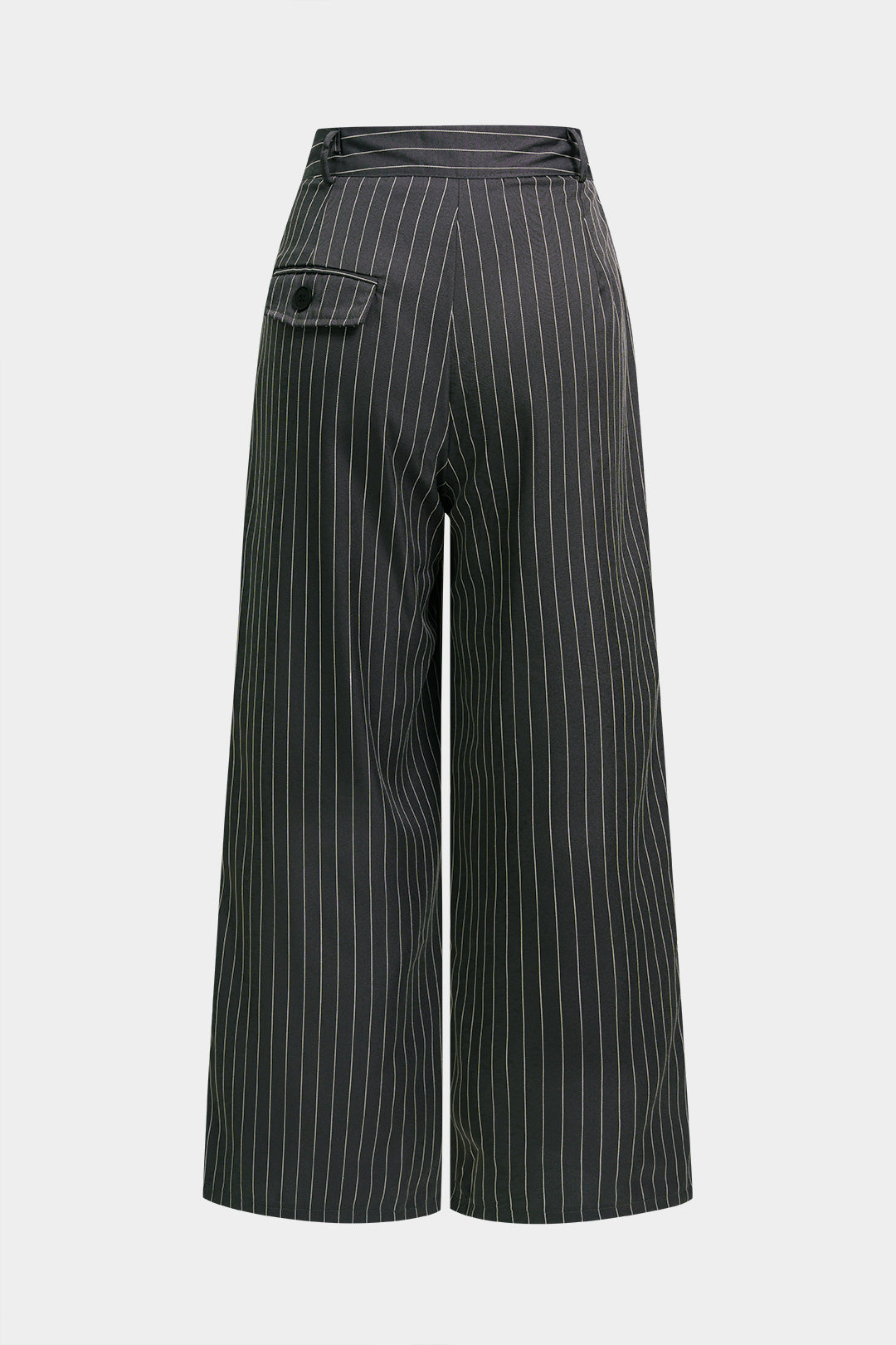 Elise - Gestreepte broek met wijde pijpen