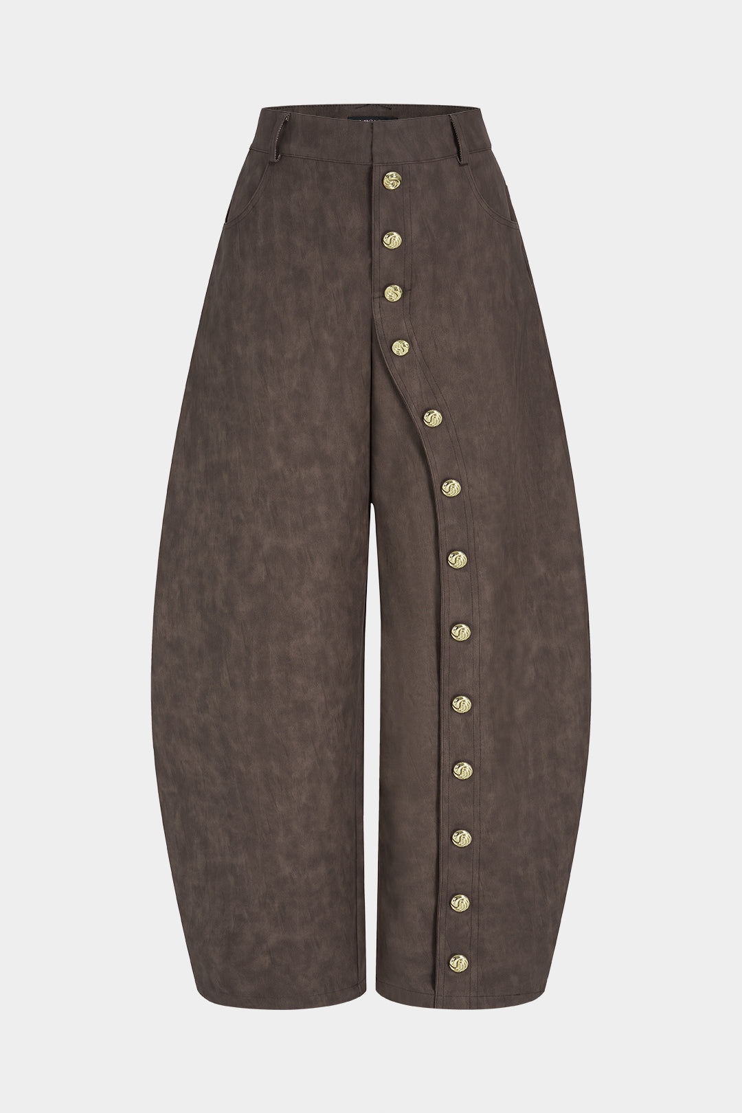 Iris - Leren-look broek