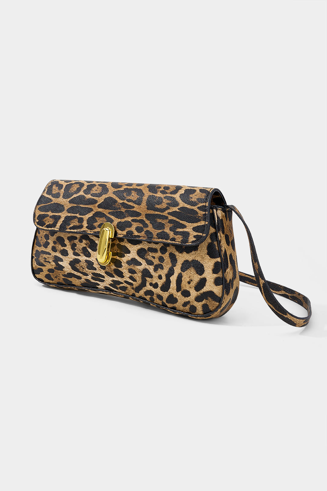 Luipaardprint shopper
