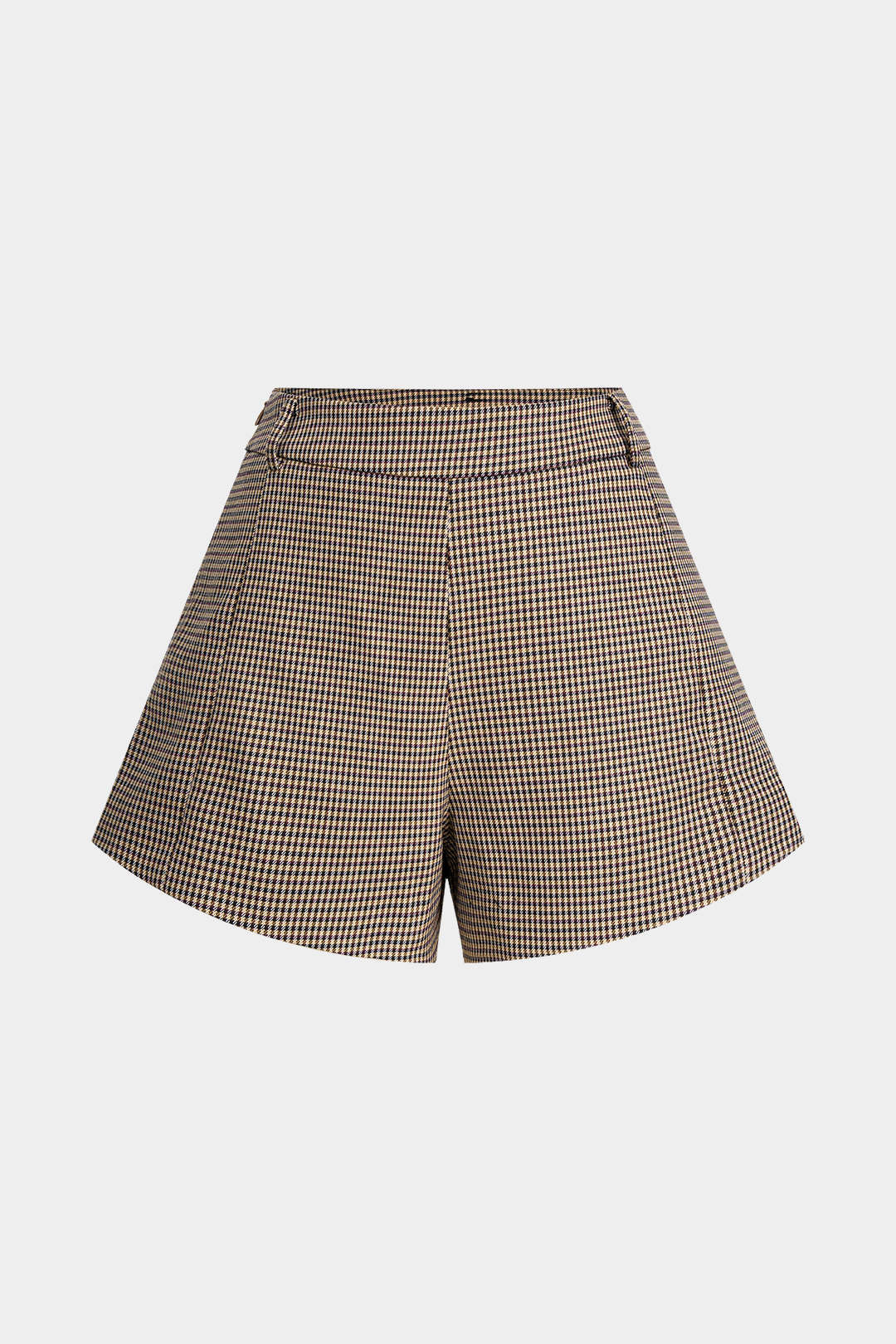 Geruite short met zakken